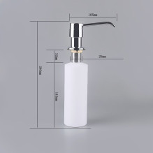 PYRAMIS DP-01 028102501 soap dispenser Chrome,Stainless steel PYRAMIS DP-01 028102501 soap dispenser Chrome,Stainless steel