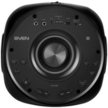 Garsiakalbis SVEN PS-770, juodas (100W, TWS, Bluetooth, FM, USB, microSD, LED ekranas, 4400mA*h)