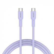 CANYON cable OnWire 60CL C-C 60W COLOR Braided 1m Purple
