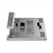 „Canyon“ nešiojamųjų kompiuterių stovas su šakotuvu, TYPE CF į HDMI2.0+2USB3.0+USBC3.0+RJ45+PD, TYEP C į C kabelis 1m ba