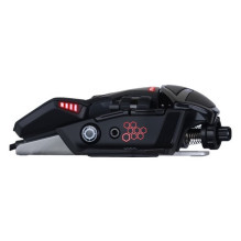 „Mad Catz RAT 6+“ pelė, dešinės rankos, USB A tipo, optinė, 12000 DPI