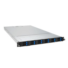 ASUS RS700A-E12-RS12U Socket SP5 Rack (1U) Juoda, Plieninė