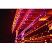 Išmanieji LED varvekliai „Twinkly 190 RGB“ 5x0,7 m