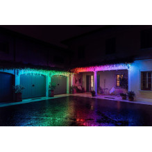 Išmanieji LED varvekliai „Twinkly 190 RGB“ 5x0,7 m