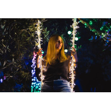 Išmanieji LED varvekliai „Twinkly 190 RGB“ 5x0,7 m
