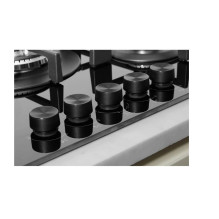 Whirlpool AKWL 728 / NB Black Built-in 75 cm Gas 5 zone(s)