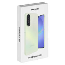 „Samsung Galaxy A36“ 17 cm (6,7 colio) dviejų SIM kortelių „Android 15“ 5G USB C tipo 6 GB 128 GB 5000 mAh žydras