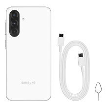 „Samsung Galaxy A36“ 17 cm (6,7 colio) dviejų SIM kortelių „Android 15“ 5G USB C tipo 6 GB 128 GB 5000 mAh baltas