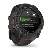Garmin Instinct 3 AMOLED 3.3 cm (1.3&quot;) 50 mm Digital 416 x 416 pixels Touchscreen Black GPS (satellite)