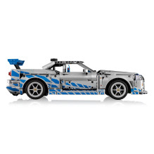 LEGO TECHNIC 42210 2 Greiti ir įsiutę Nissan Skyline GT-R (R34)