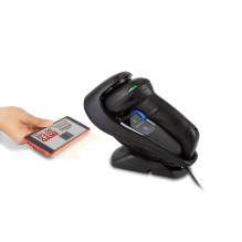 Datalogic Gryphon I GD4500 delninis brūkšninių kodų skaitytuvas 1D / 2D, juodas