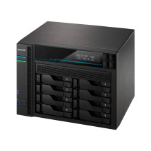 „Asustor AS6508T NAS Tower“ – „Intel Atom® C3538“ 8 GB DDR4 0 TB ADM, juodas