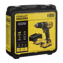STANLEY SFMCD721D2K akumuliatorinis gręžtuvas 18 V STANLEY SFMCD721D2K akumuliatorinis gręžtuvas 18 V