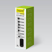 Kitchen utensils MAESTRO MR-1542-BLACK 8 elements Black Kitchen utensils MAESTRO MR-1542-BLACK 8 elements Black