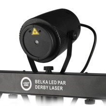 LIGHT4ME Belka LED Par Derby Laser - lighting kit LIGHT4ME Belka LED Par Derby Laser - lighting kit