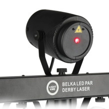 LIGHT4ME Belka LED Par Derby Laser - lighting kit LIGHT4ME Belka LED Par Derby Laser - lighting kit
