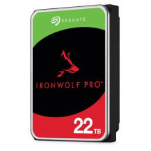 „Seagate IronWolf Pro ST22000NT001“ vidinis kietasis diskas, 22 TB, 7200 RPM, 512 MB, 3,5 colio, SATA III