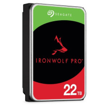 „Seagate IronWolf Pro ST22000NT001“ vidinis kietasis diskas, 22 TB, 7200 RPM, 512 MB, 3,5 colio, SATA III