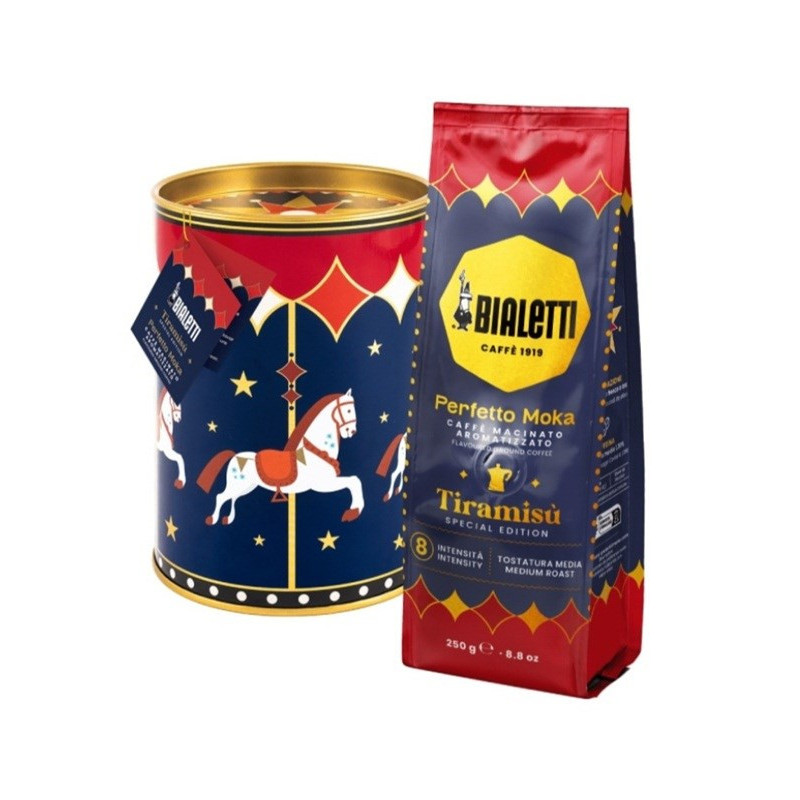 Bialetti Perfetto Moka Tiramisu Malta kava 250 g