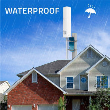 Qoltec 57044 4G LTE dviguba antena, 5dBi, visakryptė, lauko sąlygoms