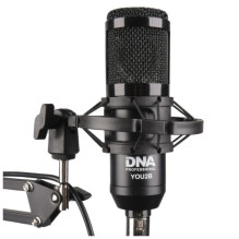 DNA YOU2B - podcast kit (microphone, audio interface, tripod) DNA YOU2B - podcast kit (microphone, audio interface, tripod)