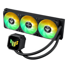 ASUS TUF GAMING LC III 360 ARGB procesorius „viskas viename“ skysčio aušintuvas, 12 cm, juodas