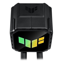 ASUS TUF GAMING LC III 360 ARGB procesorius „viskas viename“ skysčio aušintuvas, 12 cm, juodas