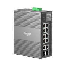 TP-Link Omada 10-Port Gigabit Industrial Easy Managed Switch with 6-Port PoE+ and 2-Port PoE++