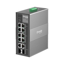 TP-Link Omada 10-Port Gigabit Industrial Easy Managed Switch with 6-Port PoE+ and 2-Port PoE++