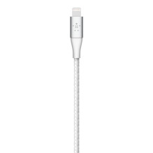 Belkin BOOST CHARGE USB-C to Lightning Cable, Braided, 1M White Belkin BOOST CHARGE USB-C to Lightning Cable, Braided, 1M White