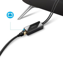 Ugreen Ugreen 30985 external network card for Chromecast with micro USB / USB-A connectors 100Mb / s 1m - black