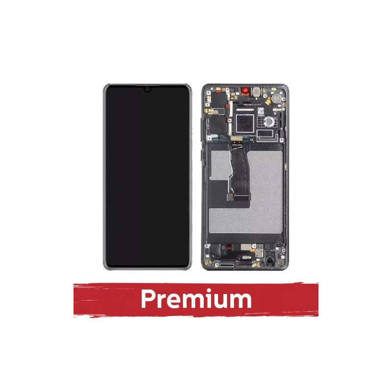 Screen for Huawei P30 with frame / Aurora / OEM