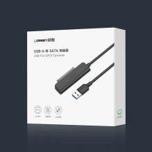 Ugreen Ugreen adapteris HDD SSD 2.5'' SATA III 3.0 - USB 3.2 Gen 1 (USB 5 Gbps) juodas (70609 CM321)