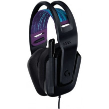 „Logitech G335“ juoda „Logitech G335“ juoda
