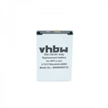 Battery suitable for Sonim XP5, Li-Ion, 3.7 V, 1750 mAh