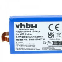 Battery for Socketmobile Sonim XP6, XP7 4800mAh