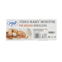 Video Baby Monitor PNI B2500 2.4 inch wireless screen