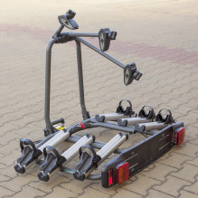 PNI GO3 bicycle holder with 3 rear bikes with towing hitch