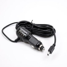 PNI car charger with miniUSB socket 12V / 24V - 5V 1.5A, cable length 3.5m, for car DVR