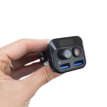 FM Modulator PNI Valentine F250 Bluetooth 5.0, MP3 player, FM transmitter, micro SD slot, dual USB port, fast mobile dev