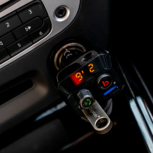 FM Modulator PNI Valentine F250 Bluetooth 5.0, MP3 player, FM transmitter, micro SD slot, dual USB port, fast mobile dev