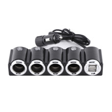 Car lighter splitter PNI Lighter 04 12V / 24V 4 outputs, 2xUSB, LED indicator Car lighter splitter PNI Lighter 04 12V / 24V 4 outputs, 2xUSB, LED indicator