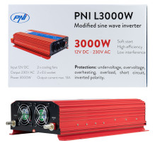 Inverter voltage PNI L3000W power supply 12V 230V output