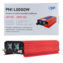Inverter voltage PNI L3000W power supply 12V 230V output