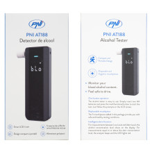 PNI AT188 alcohol detector with LCD screen, audible and light alarm