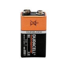 9V Duracell Alkaline Battery Duralock cod 81427279 9V Duracell Alkaline Battery Duralock cod 81427279