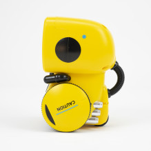PNI Robo One interactive intelligent robot package, voice control, touch buttons, yellow + Midland Subzero Headphones Co
