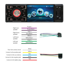 MP5 player Clementine 9545 1DIN display 4 inch, 50Wx4, Bluetooth, FM radio, SD and USB, 2 RCA video IN / OUT MP5 player Clementine 9545 1DIN display 4 inch, 50Wx4, Bluetooth, FM radio, SD and USB, 2 RCA video IN / OUT