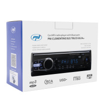 Radio MP3 player Clementine Bus 8524BT 4x45w 12V / 24V 1 way with SD, USB, AUX, RCA and Bluetooth 24 volt