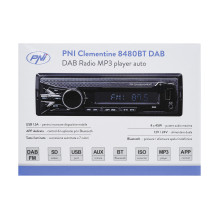 DAB Radio MP3 car player PNI Clementine 8480BT 4x45w, 12 / 24V, 1 DIN, with SD, USB, AUX, RCA, Bluetooth and USB 1.5A fo DAB Radio MP3 car player PNI Clementine 8480BT 4x45w, 12 / 24V, 1 DIN, with SD, USB, AUX, RCA, Bluetooth and USB 1.5A fo